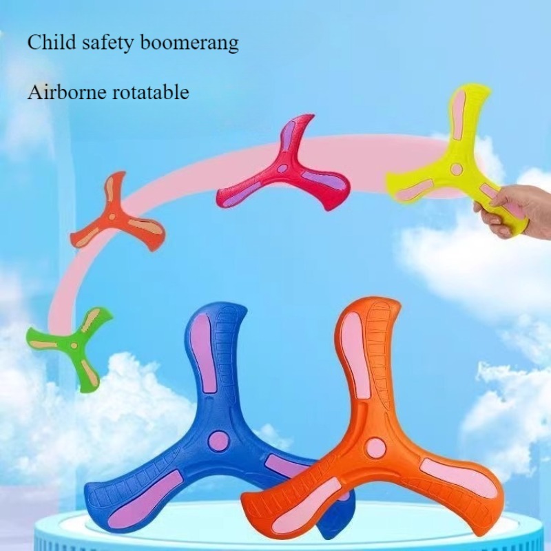 Kids Education Gift - Crianças boomerang macio cruz de três