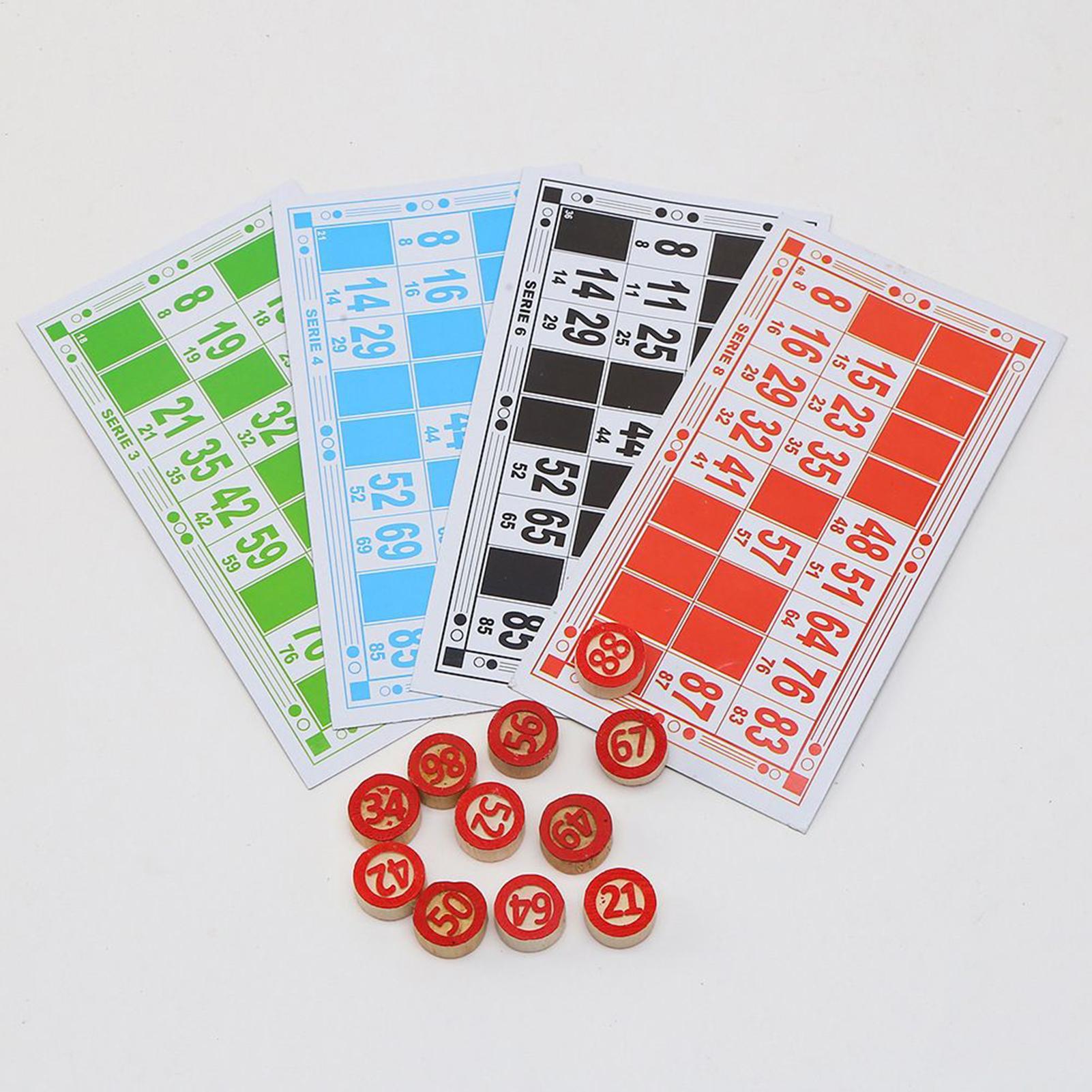 Kids Education Group - Jogo de cartas de bingo de