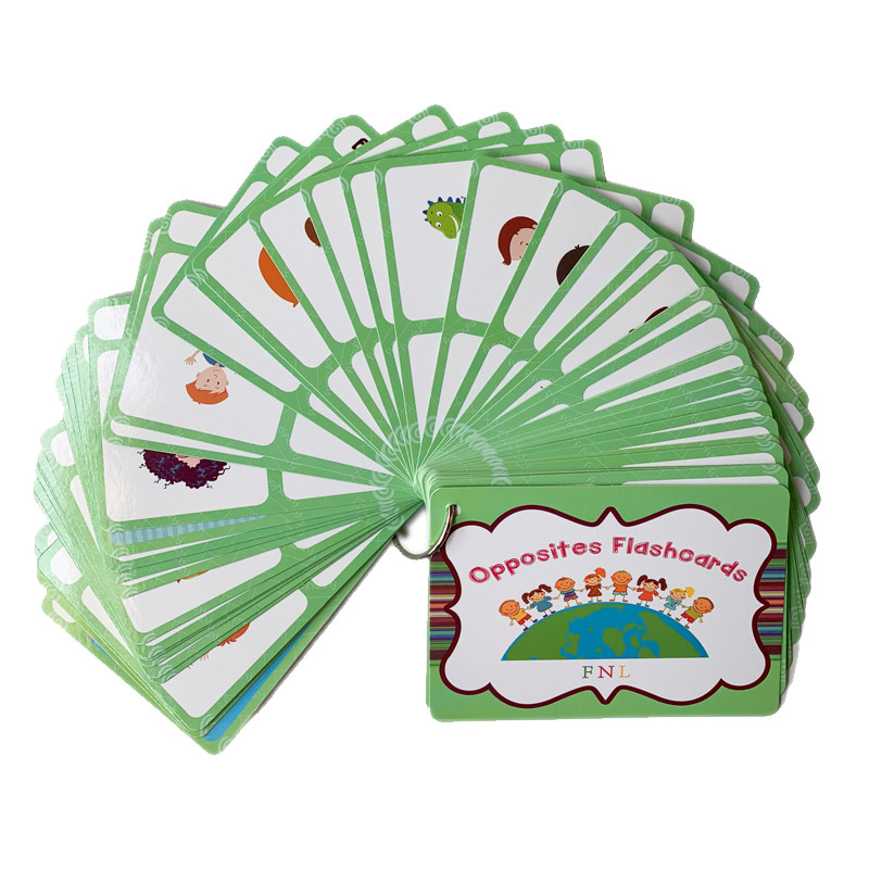 100 Cartões de Vocabulário em  - Kids Education Gift avaliação e preço