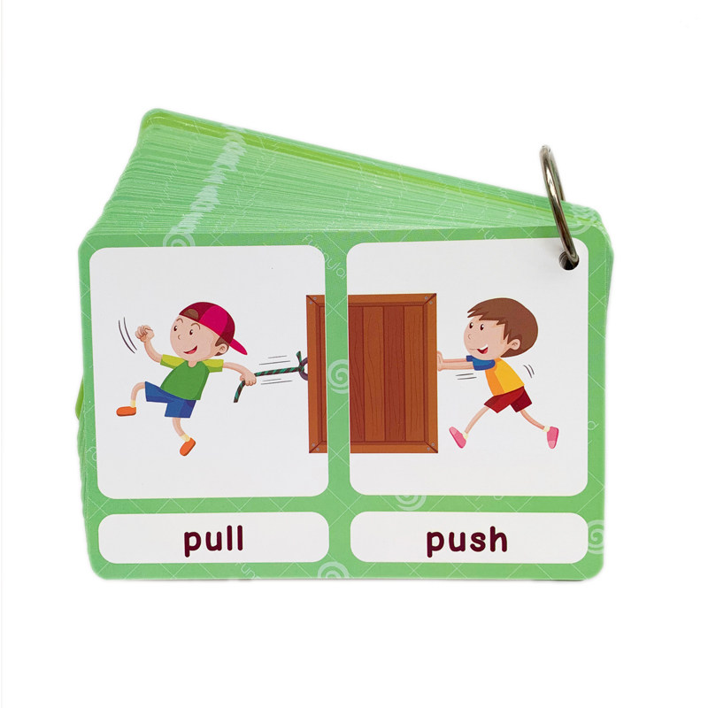 100 Cartões de Vocabulário em  - Kids Education Gift avaliação e preço