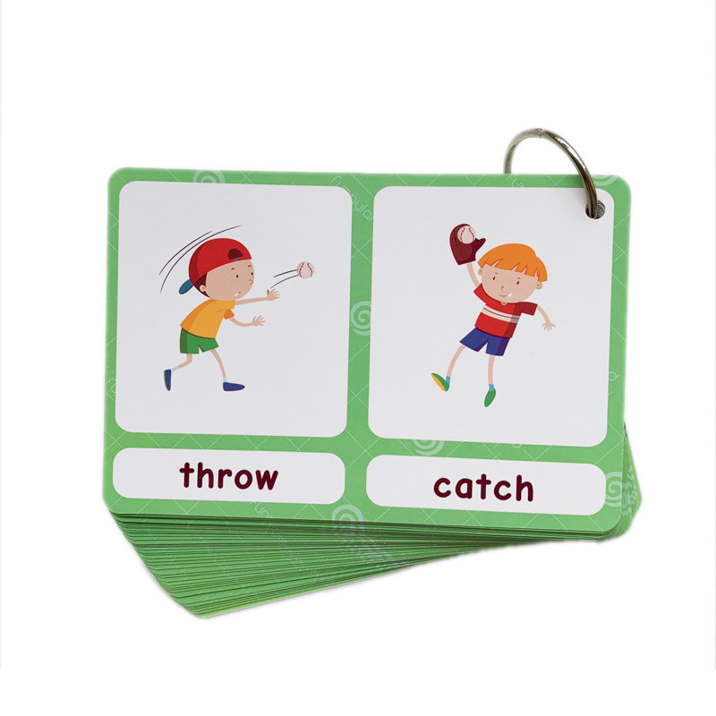 100 Cartões de Vocabulário em  - Kids Education Gift avaliação e preço