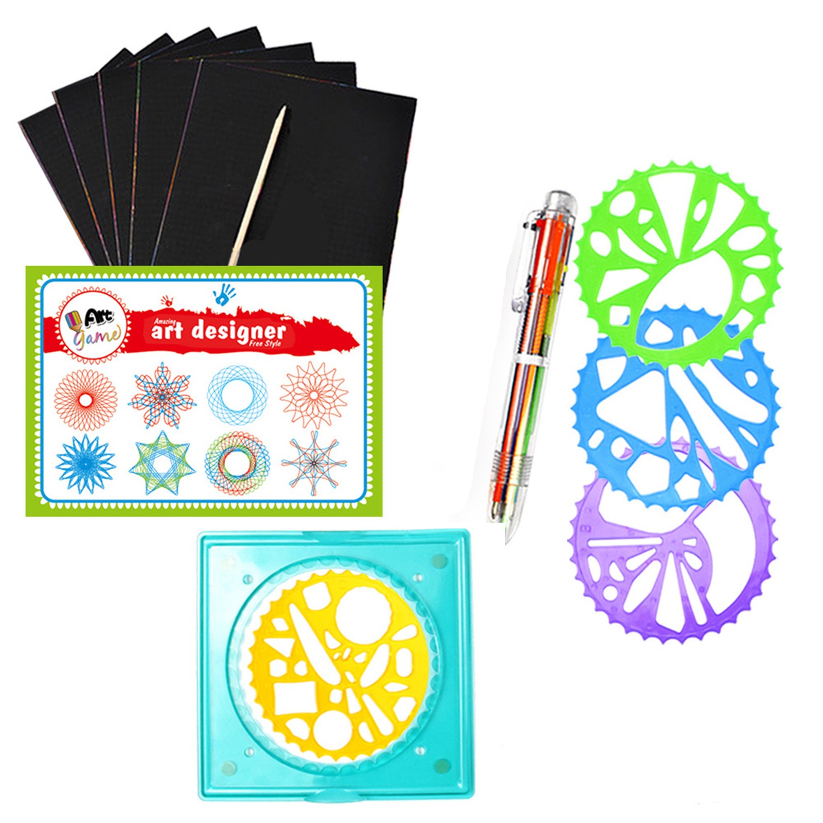 Conjunto de Spirografos Colori - Kids Education Kit avaliação e preço