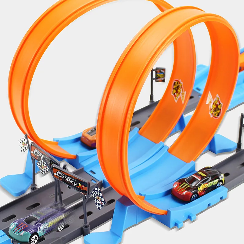 Novo Kit de Pista de Corrida d - Hot Wheels Car Track Sets avaliação e preço