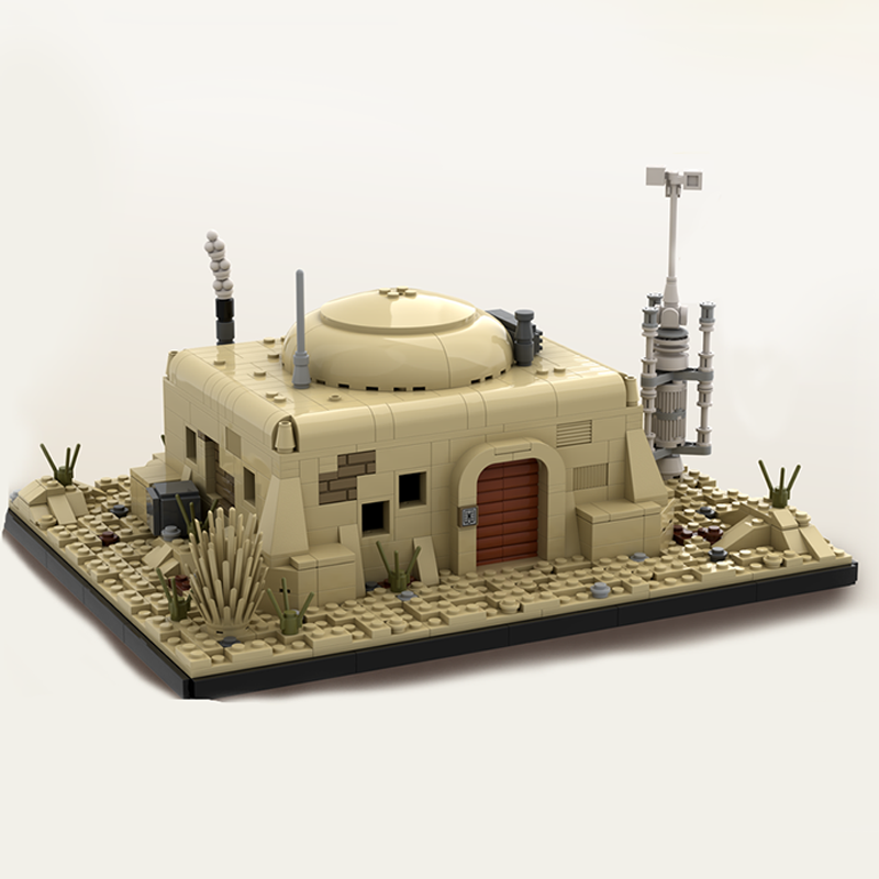 932 peças MOC SW Obi Wan S Hut - Kids Education Pdf avaliação e preço