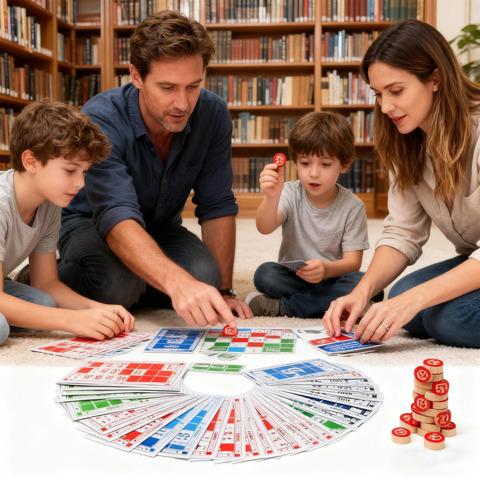 Jogo de bingo engraçado educac - Kids Education Group avaliação e preço
