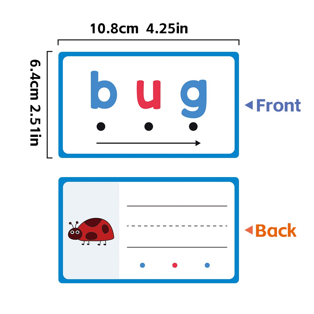 Cartões flash de escrita apagá - Sight Word Game avaliação e preço