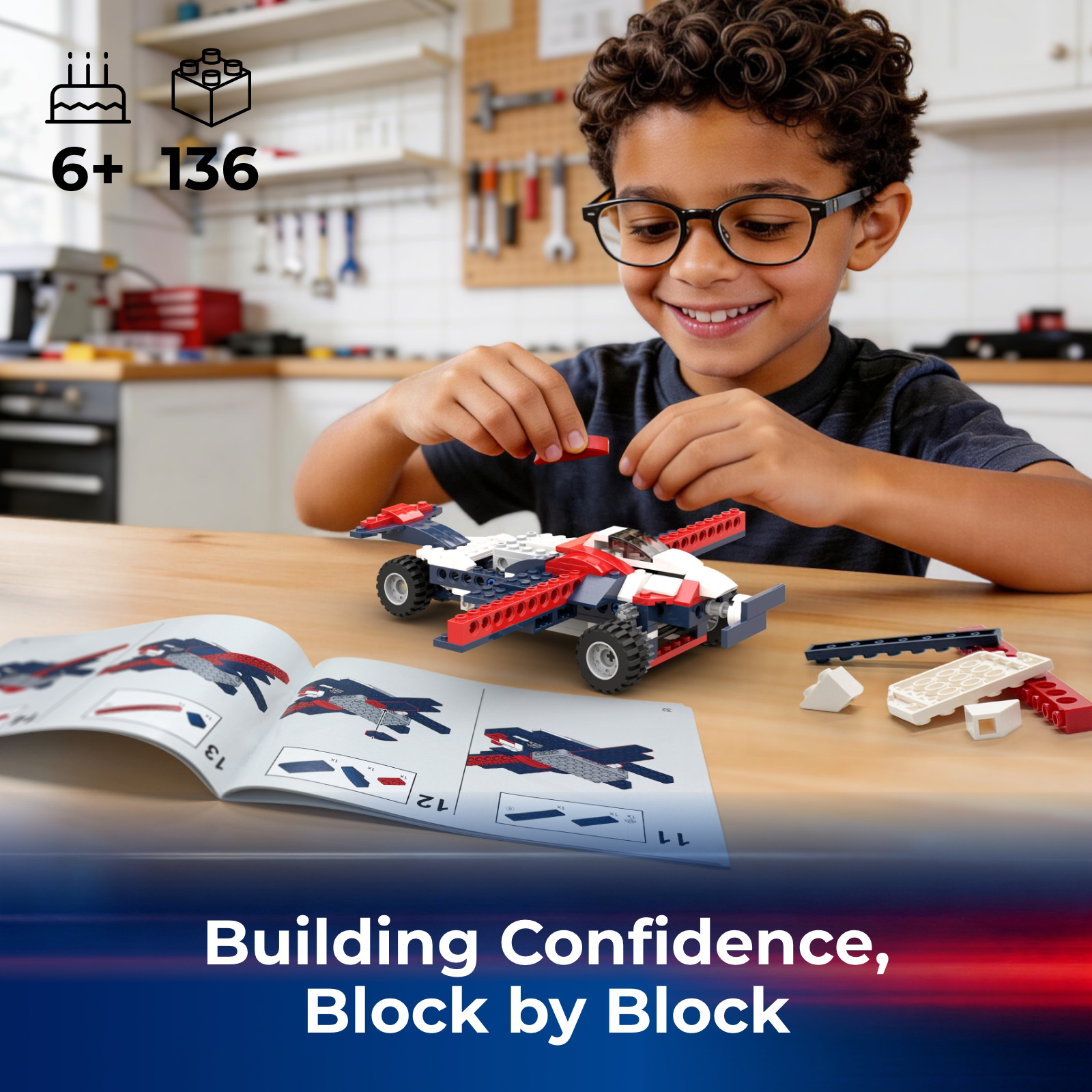 Conjunto de Blocos de Construç - Kids Education Fun avaliação e preço